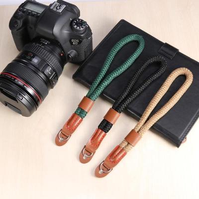 China Hot Selling Camera Flexible Hand Strap Nylon Rope Camera Wrist Band Lanyard For Leica Digital SLR Camera for sale