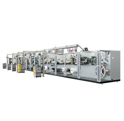 China Hotels Customized Full Price Automatic High Precision Servo Under Pad Machine for sale