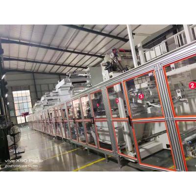 China Hotels Manufacture Incontinent Nursing Automatic Supply Pad Adult Diaper Making Machine for sale