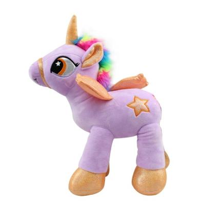 China PORTABLE Animal Custom Plush Toy For Kids Set From Hot Selling Unicorn Cute Soft Stuff Toys From Gift Maker for sale