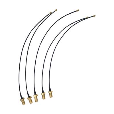 China Telecom RF Communication Jumper Coaxial Pigtail Cable Ipex To S.ma To Ipex Cable Connector for sale