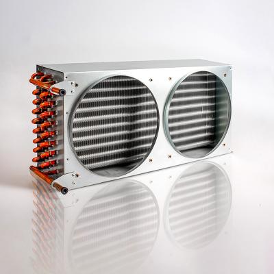 China Refrigeration Parts Customized OEM Air Cooled R22 Condenser Heat Exchanger For Ice Machine And Rafrigeration for sale