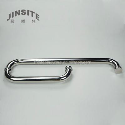 China Modern high quality glass sliding door handle for shower room for sale