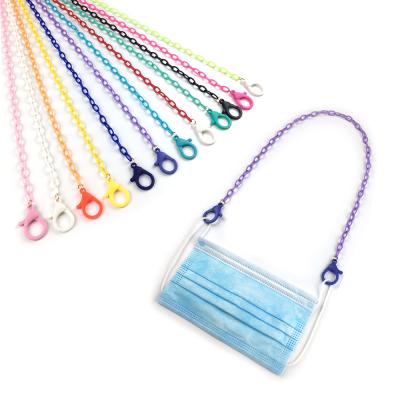 Cina Plug Face Spot Kids Acrylic Resin Face Lanyard Holder Strap Masking Anti-lost Masking String For Kids in vendita