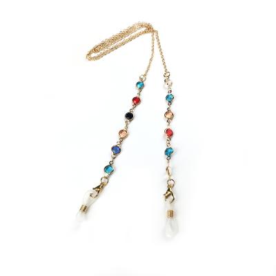 Cina China factory wholesale designers high fashion exquisite multi style pear and stone face masking lanyard in vendita