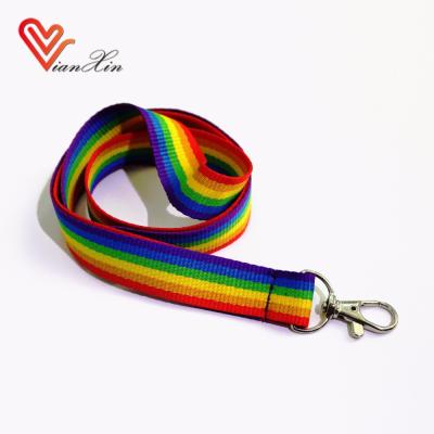 Cina Promotional gift polyester lanyard with lobster clasp lianxin/OEM/ODM gift factory in vendita