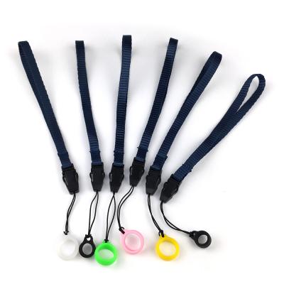 China High Quality Nylon E-Cigarette Holder Pen Holder Short Strap Rubber Lanyard for sale