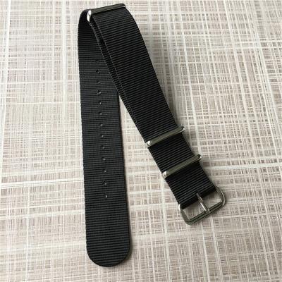 China High Quality Exquisite Fabric Custom NO-stitching Nylon NATO Watch Band Straps 16 18 20 22 24 26mm for sale