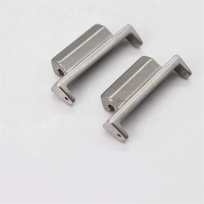 China High Quality 16*22mm Stainless Steel Solid Stainless Steel PVD Black Silver Connectors For GA2100 for sale