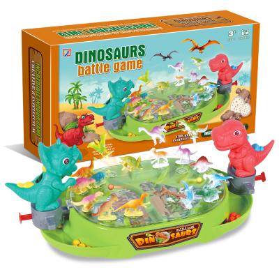 China 2022 Novelty Product Ideas Product Ideas Desktop Fun Game Party New Item Dinosaur Shooting Battle Plastic Board Game Children Interactive Gifts for sale