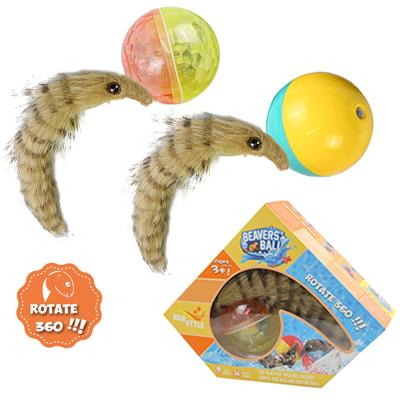 China China Viable Factory Funny Pet Interactive Toys Nutria Bath Coypu LED Electric Baby Animal Ball Indoor Bath Toy For Kids for sale