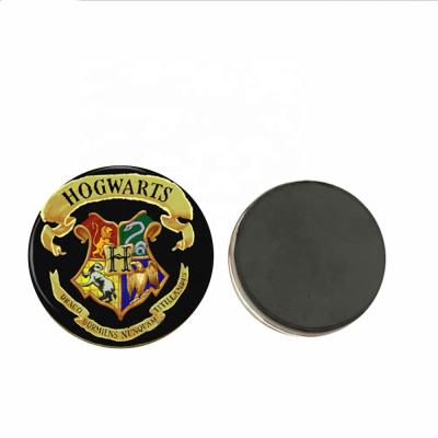 China Shape Creative Harry Potter Series Fridge Magnets Crystal Glass Fridge Magnets Diameter 25 Mm Fridge Magnet for sale