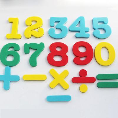 China Custom Colorful Animal EVA Magnetic Letters And Numbers Decorative Cheap Fridge Magnet Sticker Kids Soft Toys for sale