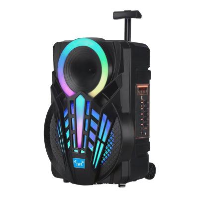 China New Party Hot Selling SVR Wireless Portable Trolley Speakers Wireless Stage Speaker for sale