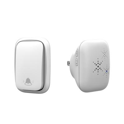 China Modern Hot sell Plug-in waterproof wireless ring doorbell no battery for sale