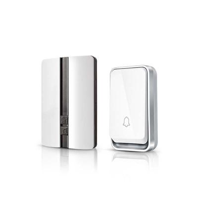 China Modern Wireless Doorbell Waterproof 300M RANGE EU UK USA Plug Door Bell Chime Smart Battery 110V-220V 1 button1receiver for sale