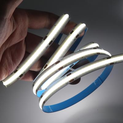 China Genuine Flexible Marine Car RV Car RV Dimmable Cob LED Strip Light 12 Volts 24V Customized 17mm Dim LED COB 3in1 24V Exterior Strip Lights for sale