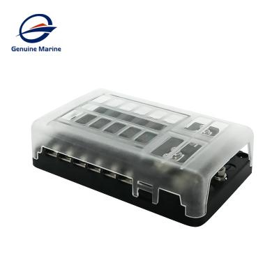 China High Quality 12Way Auto Fuse Fittings Boat Car Fuse Box for sale