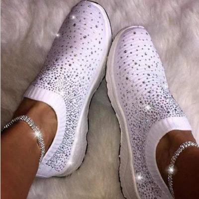 China CUSHIONING Shoes for Woman Sports Shoes Women Running Shoe Lady Sneakers Women Fashion Sneakers Rhinestone Women Bump Shoes for sale