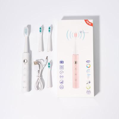 China Soft Clean White Electric Teeth Brush Travel Chargeable Oral Private Label Toothbrush Ningbo Z2 Bamboo IPX7 Shape I/O Electric Toothbrush for sale