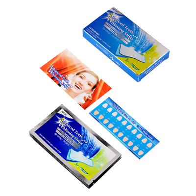 China non peroxide teeth whitening strips whiting strips teeth whitening 7 pairs a white box your teeth 3D1 for sale