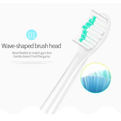 China Outdoor teeth toothbrush replacement heads IPX7 dupont bristle suitable for sonic electronic toothbrush maker brush cepillo for sale