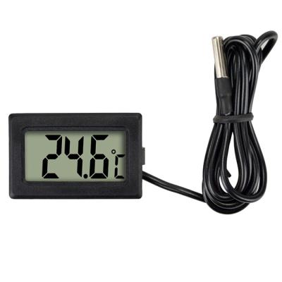 China Aquarium Thermometer Fish Tank Reptile Thermometer Terrarium Temperature LCD Display for sale