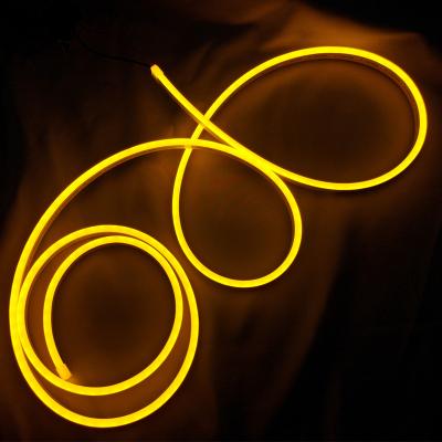 China Office Yellow Silicone Flexible Led Neon Strip Light for sale