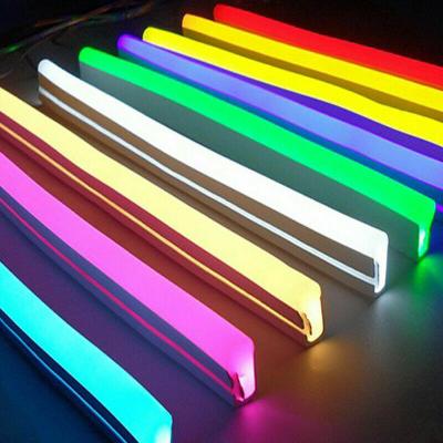 China Project 12V LED Lights Strip Silicone Flexible Tube Waterproof Neon Strip For Boat Car Decor for sale