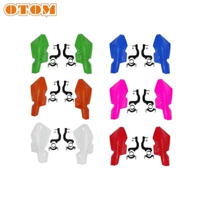 China OTOM Motorcycle Aluminum and Plastic Handguard for Motocross for sale