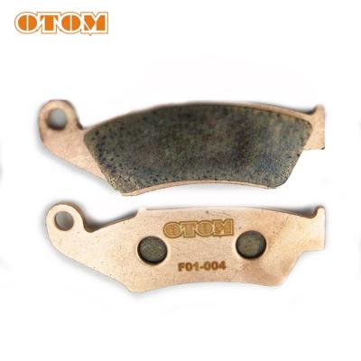 China OTOM Motorcycle Steel And Copper Copper Sintering Front Brake Pads Brake Liner Brake Block FOR CRF250R/X CRF450R/X for sale