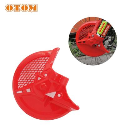 China OTOM Plastic Motorcycle Front Brake Disc Cover Monochrome FOR CRF250R 18-19 CRF250RX 19 CRF450R/RX 17-19 for sale