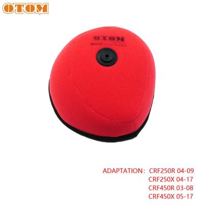 China OTOM Sponge Motorcycle Large Flow Air Filter Sponge FOR CRF250R 04-09 CRF250X 04-17 CRF450R 03-08 CRF450X 05-17 for sale