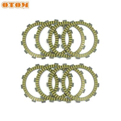 China OTOM Motorcycle Aluminum and Paper Clutch Friction Plates Clutch Disc FOR YZ125 YZ250F/FX WR250F/R/X TTR250 XT250 for sale