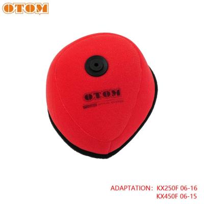 China Sponge OTOM Motorcycle Large Flow Air Filter Sponge FOR KX250F 06-16 KX450F 06-15 for sale