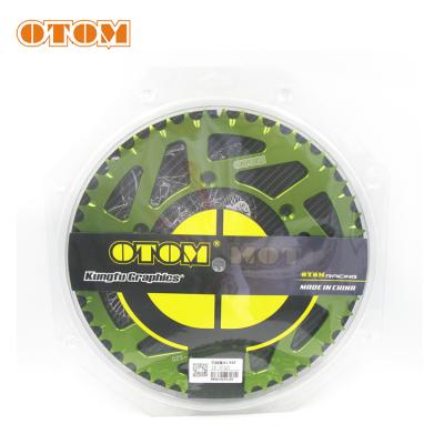 China Aluminum Alloy OTOM Motorcycle Chain Plate 520-52T A1 Rear Style FOR RM-Z250 04-06 for sale