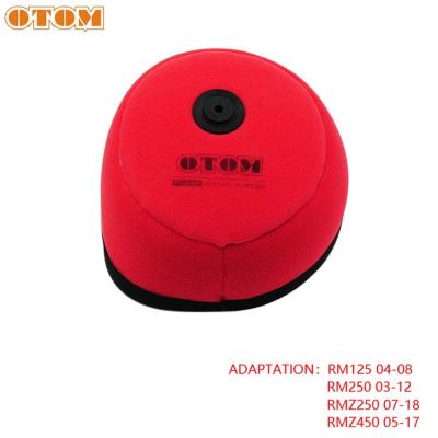 China OTOM Sponge Motorcycle Large Flow Air Filter Sponge FOR RM125 04-08 RM250 03-12 RM-Z250 07-18 RM-Z450 05-17 for sale