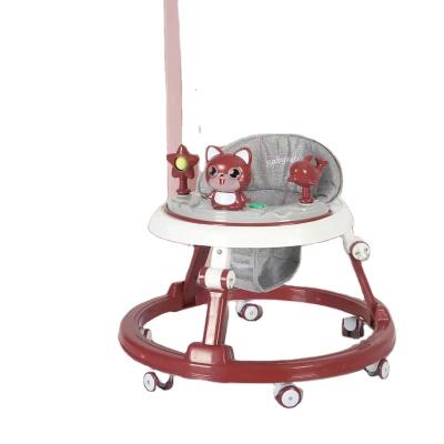 China Baby Toys Walkers Stroller hot sale anti roll kid bike baby walker  toddler harness fisher price single sale  baby walker head met for sale