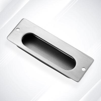 China Chinese Industrial Equipment Door Handle , Hidden Cabinet 304 Stainless Steel Pull Handle for sale