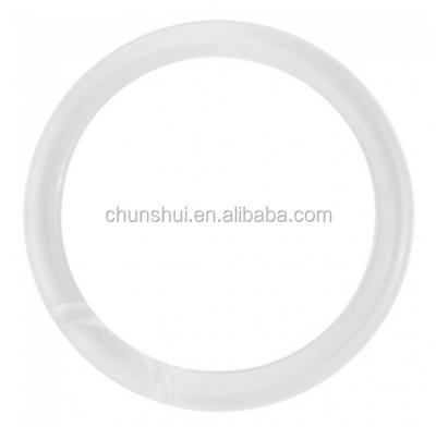 China New Design 7cm PS OEM ODM Brand Chunshui Scarf Hanger Plastic Ring Classic/Postmodern Custom Clear Material 100/Pack Large for sale