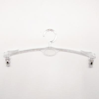 China lingerie hanger swimwear/swimwear/plastic lingerie/intimate hanger/hanger holder and hanger with clips for sale