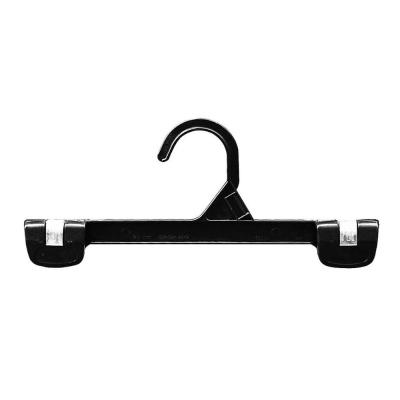 China SHOW Clips Eco-friendly Material Plastic Pants Hanger Pants Rack Hanger With Metal Hook for sale