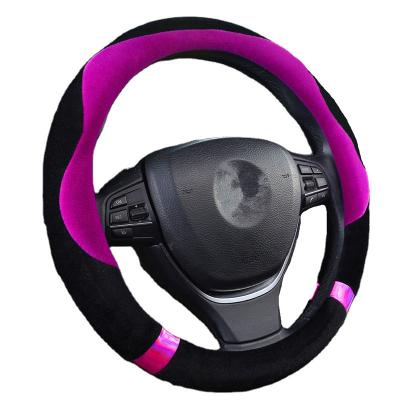 China New Style Sports Fashion Factory Universal Winter Luxury Car Hot Selling Steering Wheel Cover for sale