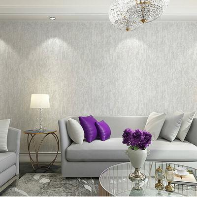 China 2022 modern plain solid nonwoven wallpaper for home decor living room bedroom background stripes wallpaper wholesale for sale