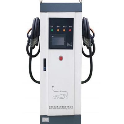 China 160 kW elektrisch voertuig oplaadstation met dubbel geweer snellaadstapel Te koop