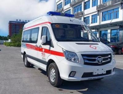 China 2024 Durable Hospital Patient Emergency Modified Ambulance Futian brand for sale