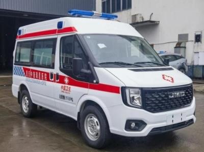 China Durable Hospital Patient Emergency Ambulance with 3360mm Wheelbase for sale