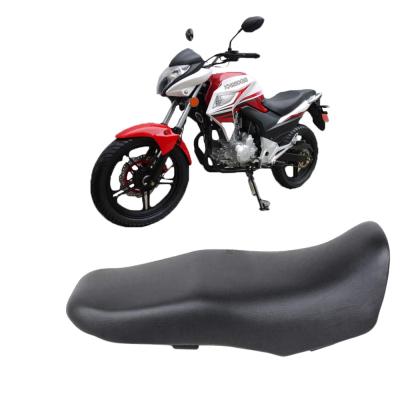 China Cortex Abril Flying Auto Parts CG125 Motorcycle Seat Black Leather Seat for sale