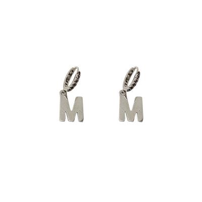 China FASHIONABLE letter 925 for jewelry pure girl style cool jewelry earrings personalized earrings for sale