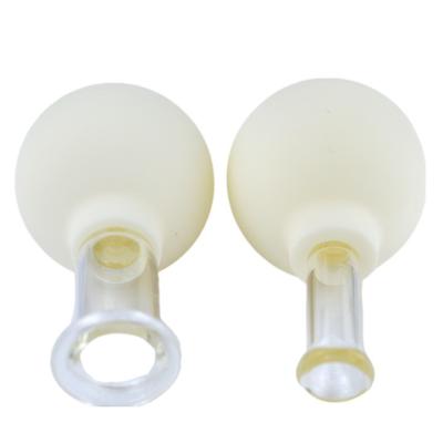 Cina 2pcs Faccia Guasha rottura rimozione cura della pelle Spa salone di bellezza Coppe di terapia 2024 vetro di silicone aspiratore Set di aspirazione in vendita